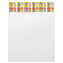 Four Zombies Andy Warhol Style Letterhead
