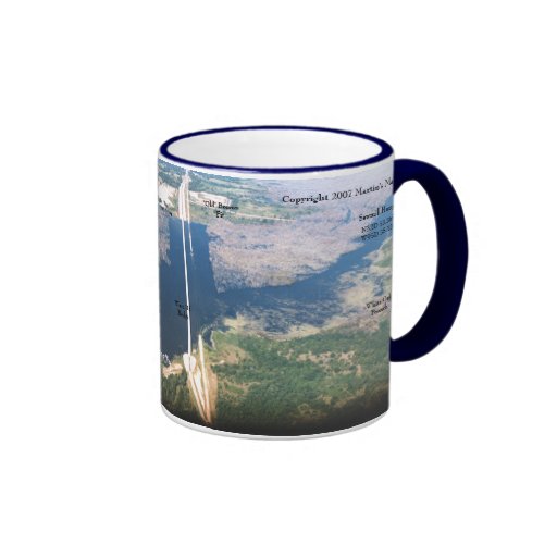 Fourchette-W de lac. Pont 515 Tasse À Café