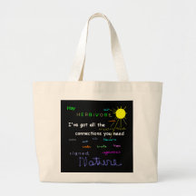 Fourre-tout naturellement riche sacs