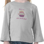 Fourth Birthday Cupcake T-shirts