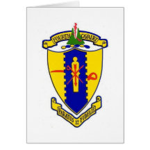 Fourth Cavalry crest Cards