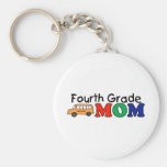 Fourth Grade Mom Keychain