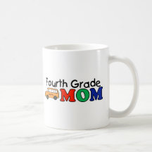 Fourth Grade Mom Mug