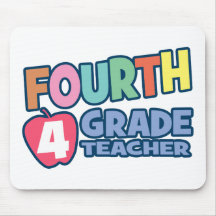 Fourth Grade Teacher Mousepads