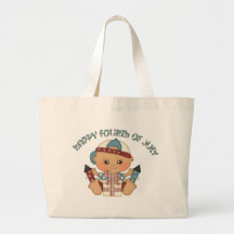 Fourth of July Baby Boy Tote Bag