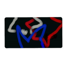 fourth of july stars shipping labels