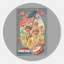 Fourth of July Stickers