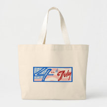 Fourth of July Tote Bags