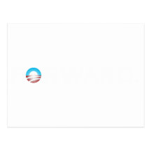 Foward Obama 2012 Postcard