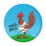 Fowl Ball Refrigerator Magnets
