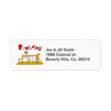 Fowl Play Custom Return Address Labels