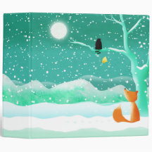 Fox and crow - binder folder