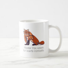 Fox de hippie tasse