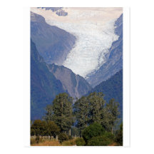 Fox glacier New Zealand Post Card