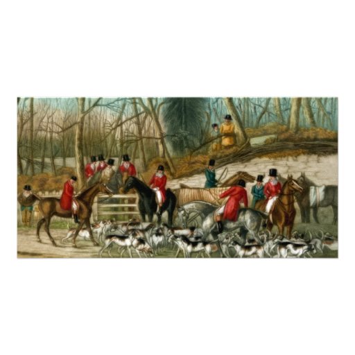 Fox Hunting 1 Photo Cards