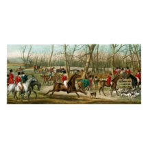 Fox Hunting Full Color Rack Card