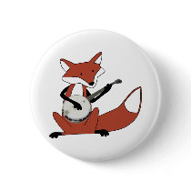 Fox Playing the Banjo