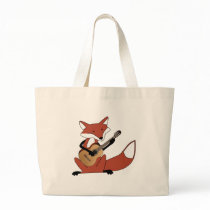 Fox Playing the Guitar Bags