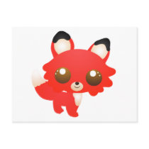 Fox Postcard
