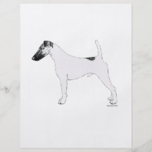 Fox Terrier Smooth Flyer Design