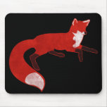 Fox Vintage Design Mousepad