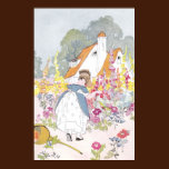 Foxglove Garden, Cottage and Handcart posters