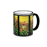Foxglove Garden Stained Glass Mug