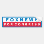 FoxNews for Congress Bumper Stickers