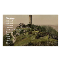 Foxtower, Jena, Thuringia, Germany classic Photoch Business Card