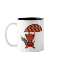 Foxy Hearts Mugs