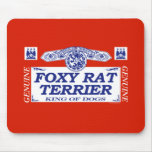 Foxy Rat Terrier Mouse Pads