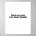 Foyer sur votre propre fichu family.png poster