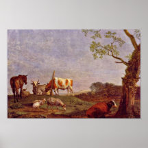 Foyers dormants par le potier Paulus (la meilleure Poster