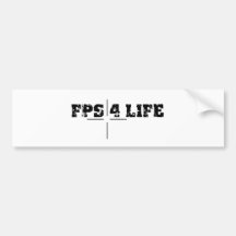 FPS sticker Bumper Stickers