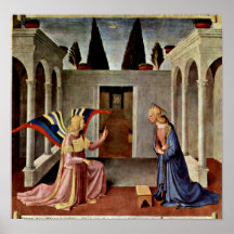 Fra Angelico - Annunciation Print