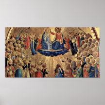 Fra Angelico - Coronation of the Virgin Poster
