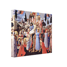 Fra Angelico - Cross Stretched Canvas Prints