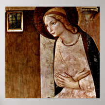 Fra Angelico - The Virgin of the Annunciation Print