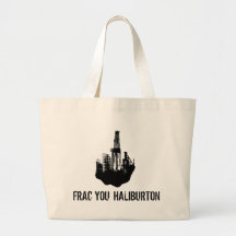 frac you Haliburton Canvas Bags