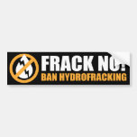 Frack non ! Interdiction Hydrofracking Autocollants Pour Voiture
