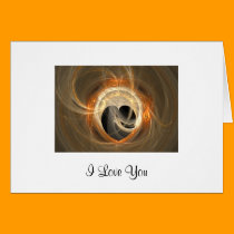 Fracta Art Heart--I Love You cards