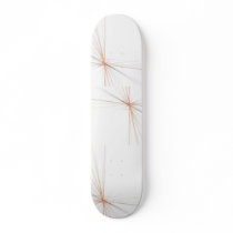 Fractal 43 Orange Skate Board Deck