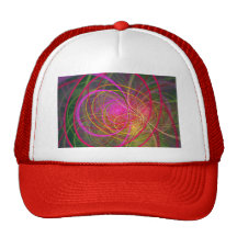 Fractal - Abstract - Loopy Doopy Mesh Hat