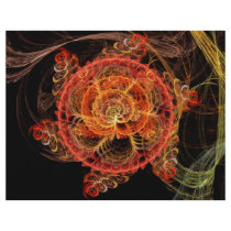 Fractal - Abstract - Mardi gras molecule flyers