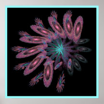 Fractal Abstract Print
