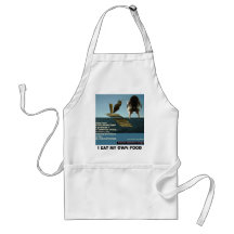 fractal addiction anagrams 7, I EAT MY OWN FOOD Apron