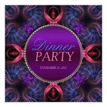 Fractal Angels Dinner Party Special Invitation
