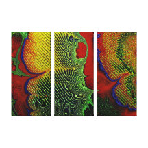 Fractal Art 1-10 Wrapped Canvas Gallery Wrap Canvas
