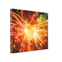 Fractal Art B Wrapped Canvas Stretched Canvas Prints