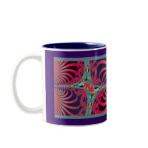 Fractal Art Butterfly Mug